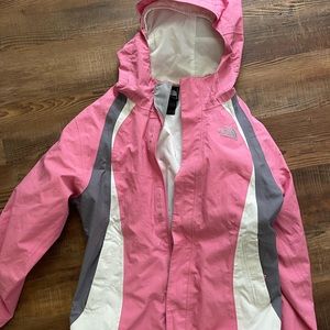 The North face rain jacket